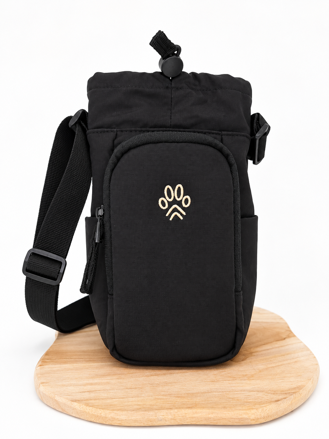 Gassi-Tasche Bottle fellkindliebe. | Schwarz