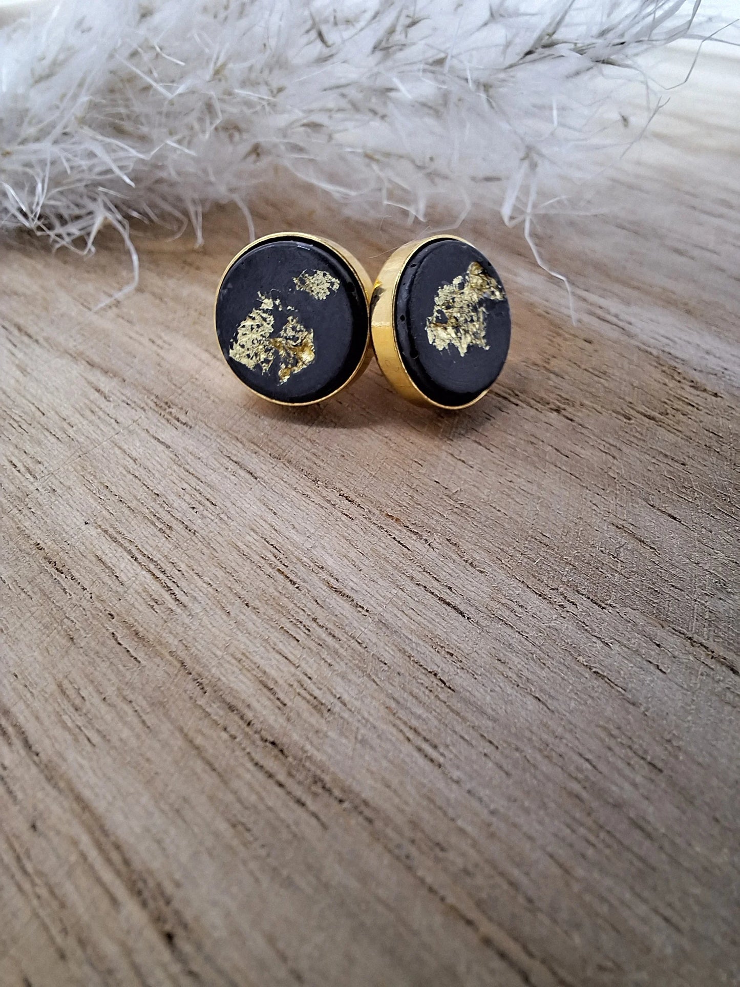 Beton-Ohrstecker classic | Gold | versch. Varianten | Jetzt online kaufen bei Dogs & Lifestyle