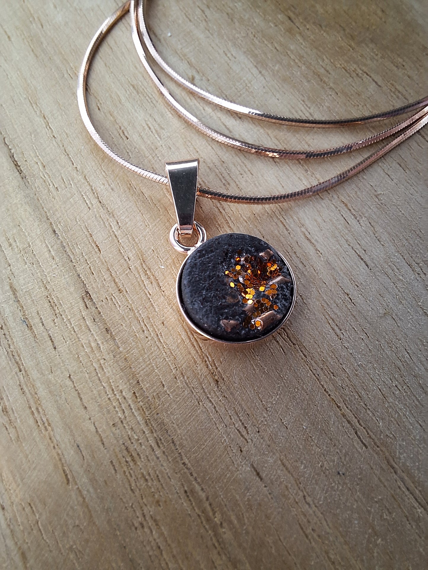 Beton-Halskette classic | Roségold | versch. Varianten | Jetzt online kaufen bei Dogs & Lifestyle