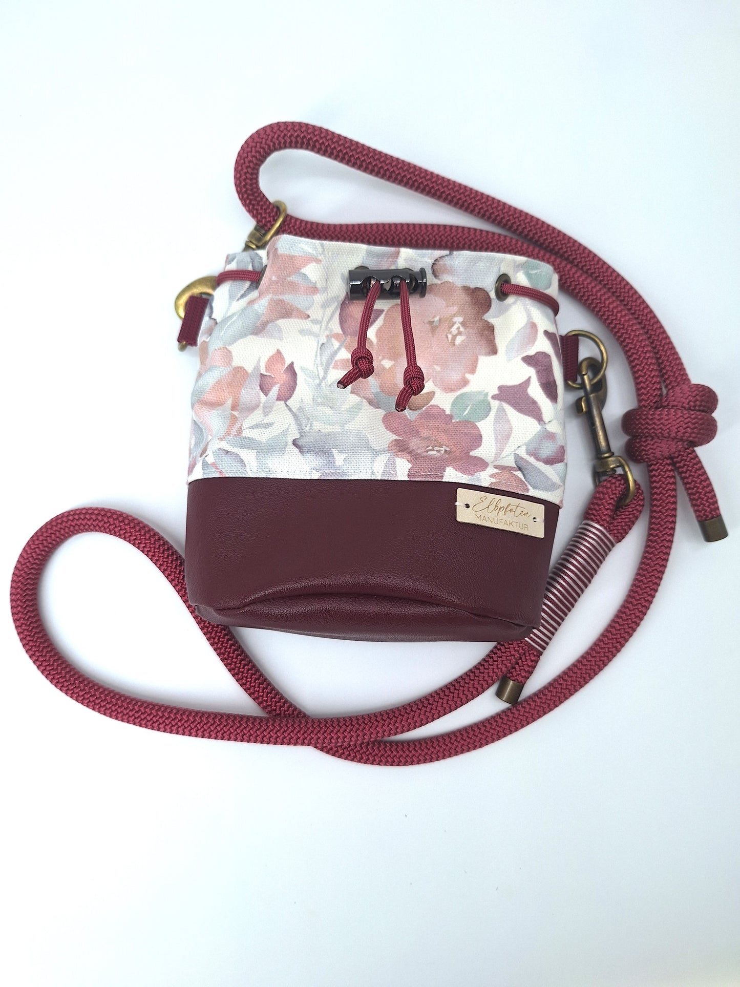 Leckerlibeutel Viva la vino | bordeauxrot-weiß | Jetzt online kaufen bei Dogs & Lifestyle