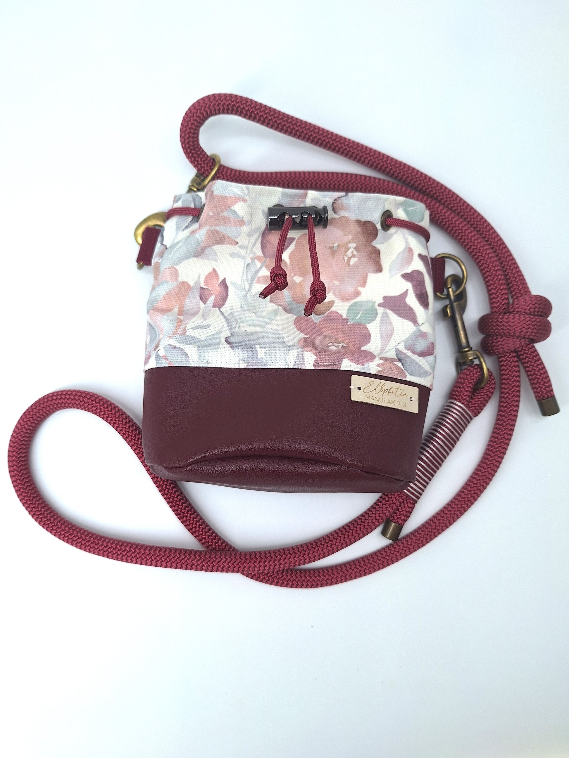 Leckerlibeutel Viva la vino | bordeauxrot-weiß | Jetzt online kaufen bei Dogs & Lifestyle