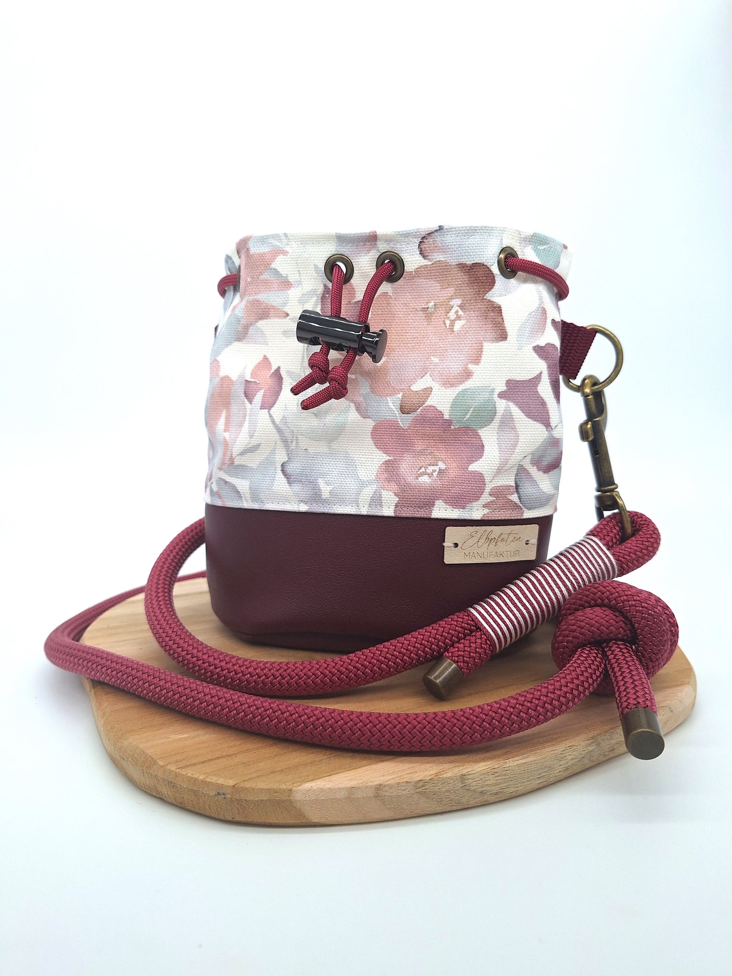 Leckerlibeutel Viva la vino | bordeauxrot-weiß | Jetzt online kaufen bei Dogs & Lifestyle