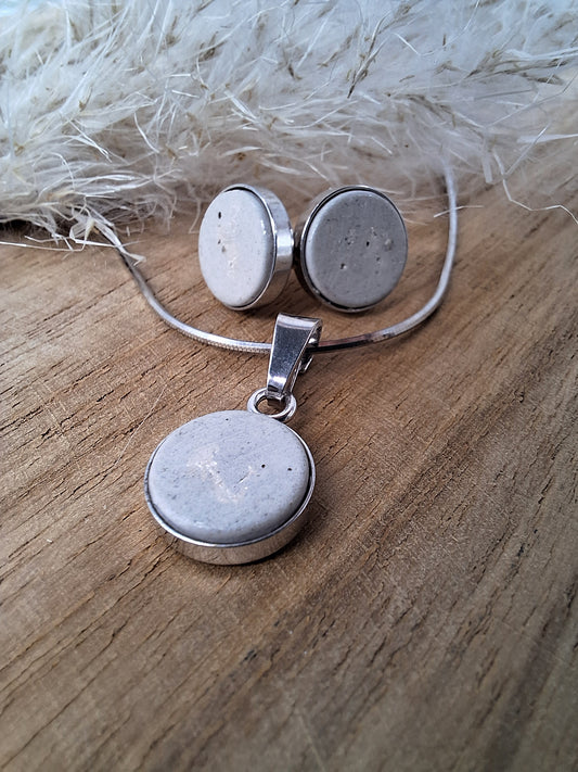 Beton-Halskette classic | Silber | Jetzt online kaufen bei Dogs & Lifestyle