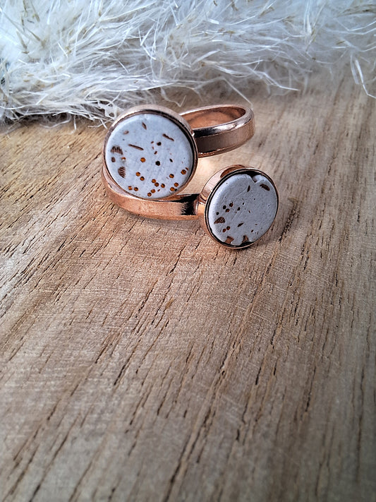 Beton-Ring classic | Roségold | versch. Varianten | Jetzt online kaufen bei Dogs & Lifestyle