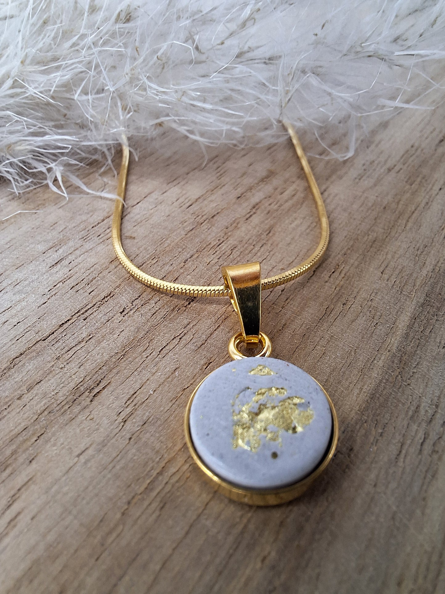 Beton-Halskette classic | Gold | versch. Varianten | Jetzt online kaufen bei Dogs & Lifestyle