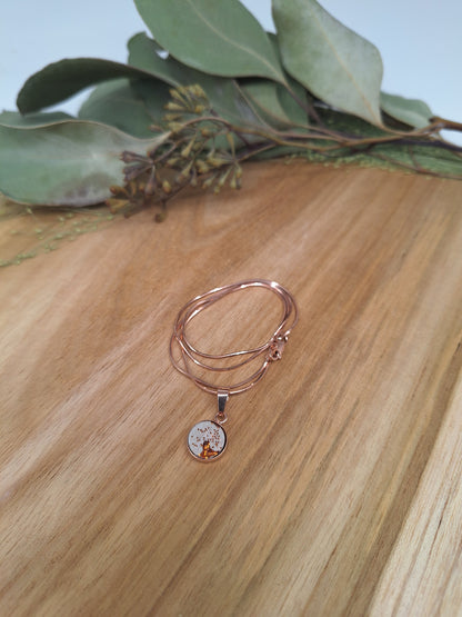 Beton-Halskette classic | Roségold | versch. Varianten | Jetzt online kaufen bei Dogs & Lifestyle