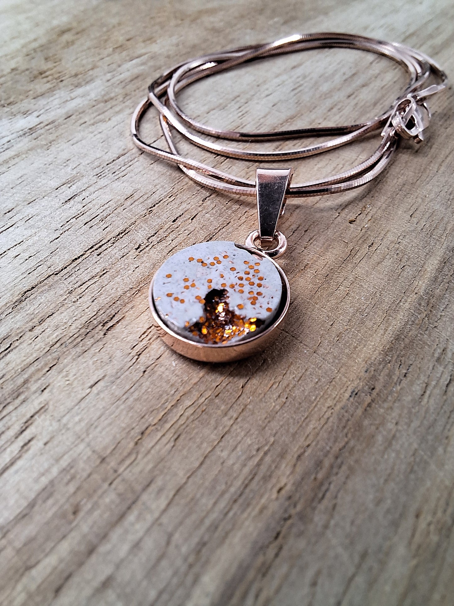 Beton-Halskette classic | Roségold | versch. Varianten | Jetzt online kaufen bei Dogs & Lifestyle