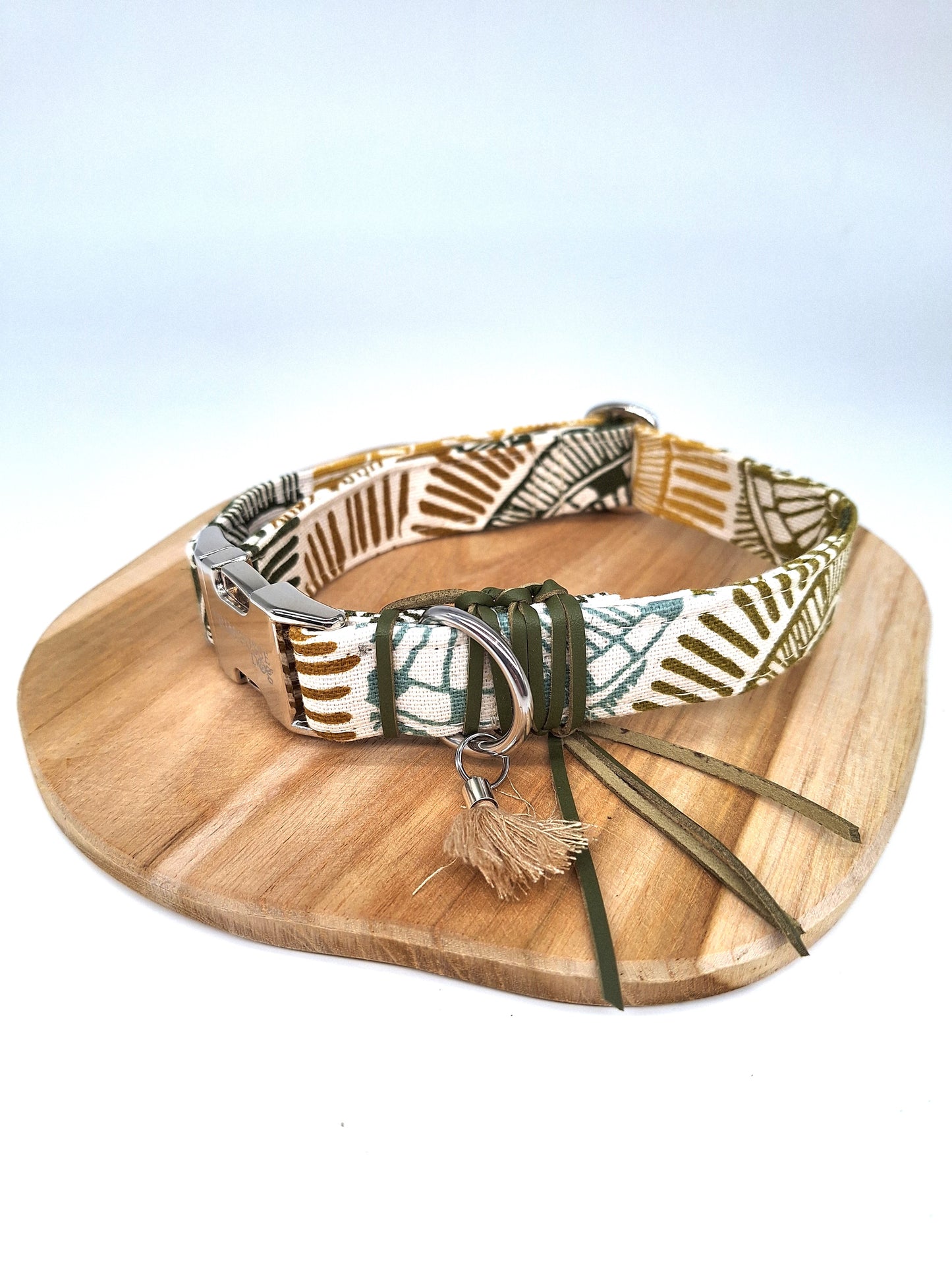 Halsband Sandwood | grün Nature Basics | Jetzt online kaufen bei Dogs & Lifestyle