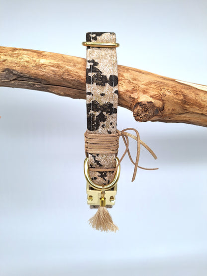 Halsband Vasco | beige Reptil | Jetzt online kaufen bei Dogs & Lifestyle