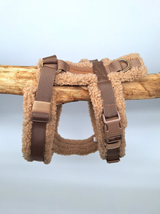 Hundegeschirr Teddy | braun | Jetzt online kaufen bei Dogs & Lifestyle