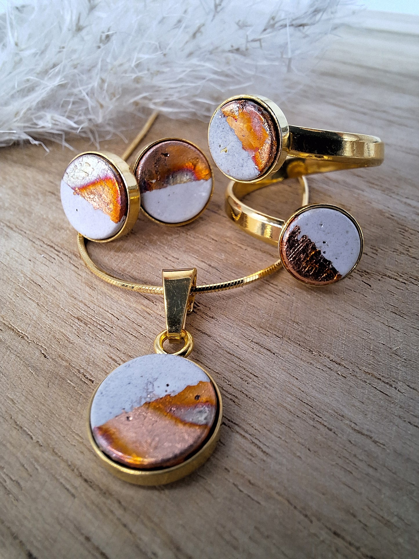 Beton-Ring rainbow | Gold | Jetzt online kaufen bei Dogs & Lifestyle