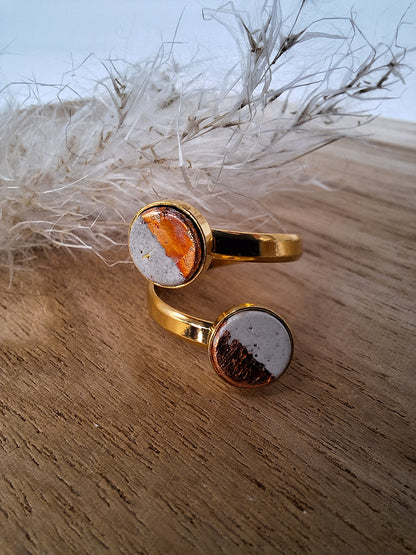 Beton-Ring rainbow | Gold | Jetzt online kaufen bei Dogs & Lifestyle