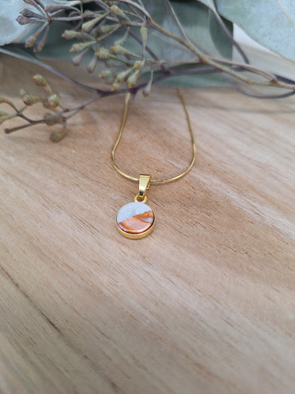 Beton-Halskette rainbow | Gold | Jetzt online kaufen bei Dogs & Lifestyle