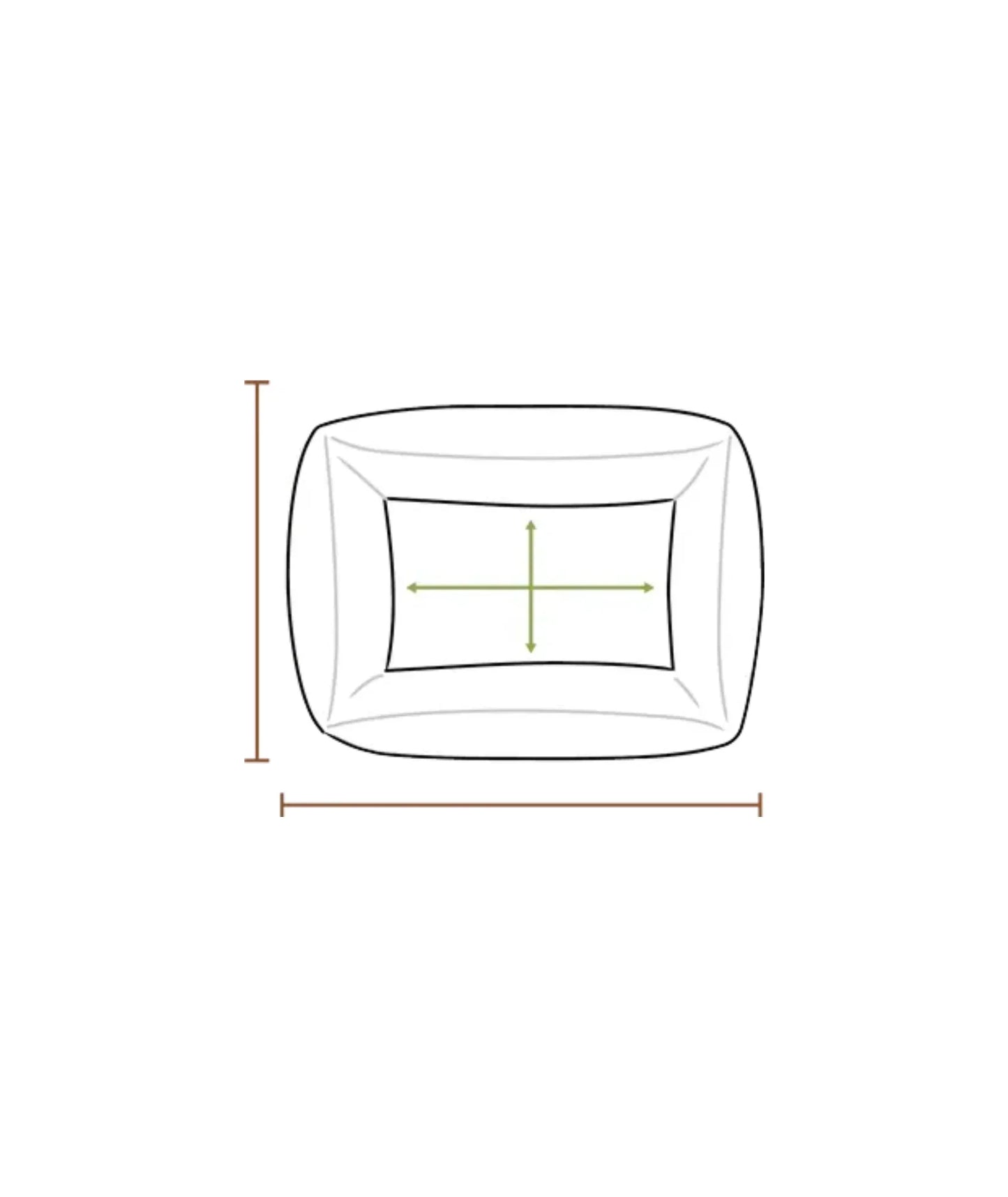 Hundebett Velours | Petrol | Jetzt online kaufen bei Dogs & Lifestyle