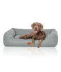 Hundebett Velours | Petrol | Jetzt online kaufen bei Dogs & Lifestyle