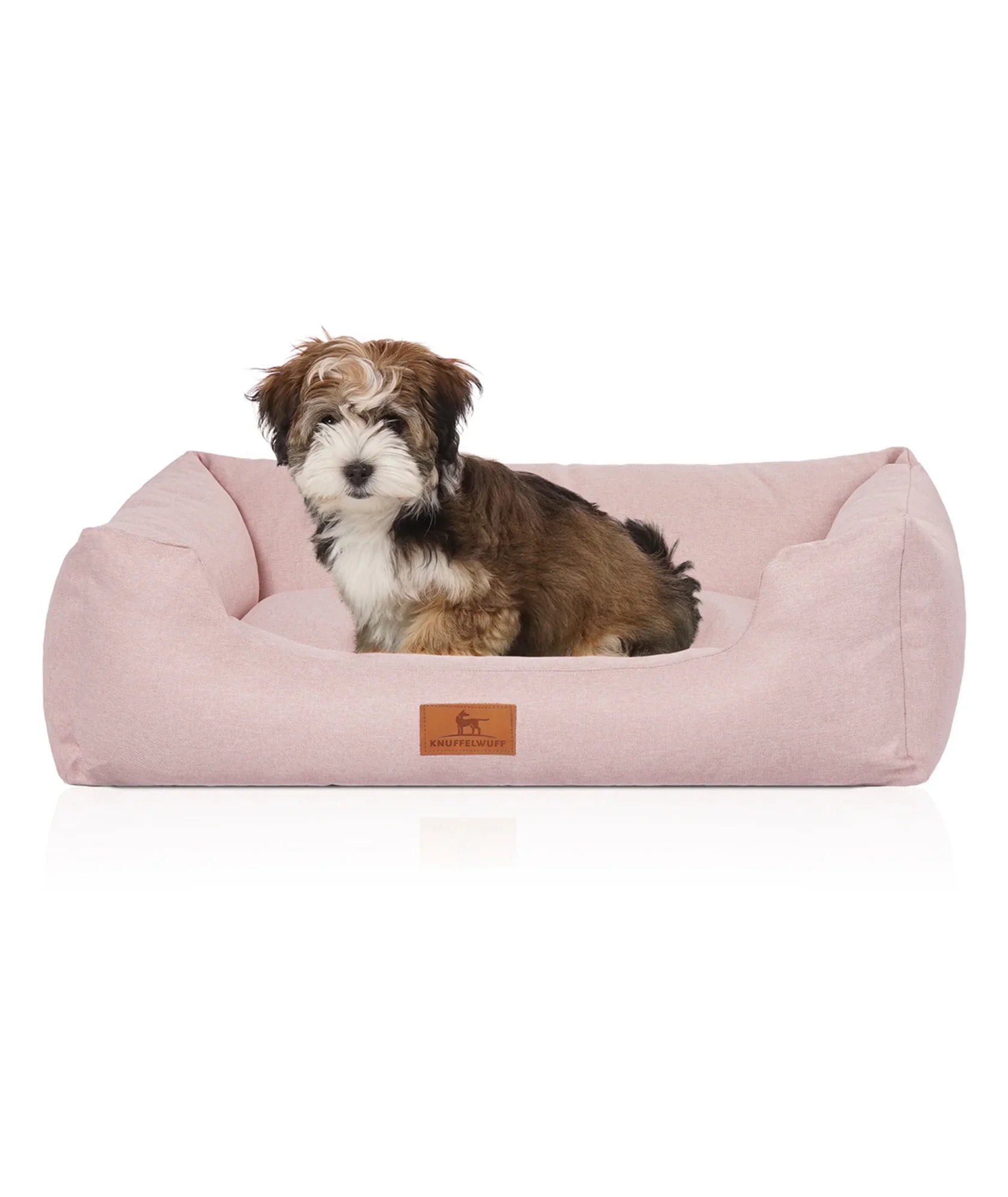 Hundebett Velours | Rosa | Jetzt online kaufen bei Dogs & Lifestyle
