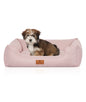 Hundebett Velours | Rosa | Jetzt online kaufen bei Dogs & Lifestyle