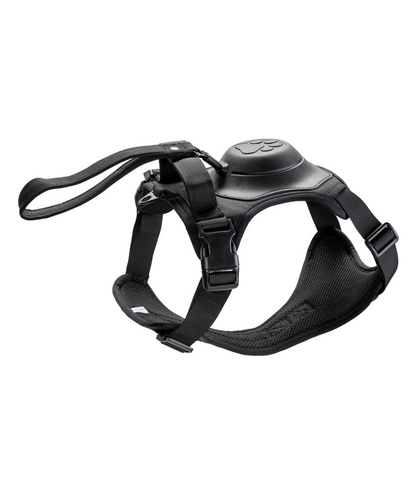 Hundegeschirr mit integrierter Leine | schwarz | Jetzt online kaufen bei Dogs & Lifestyle