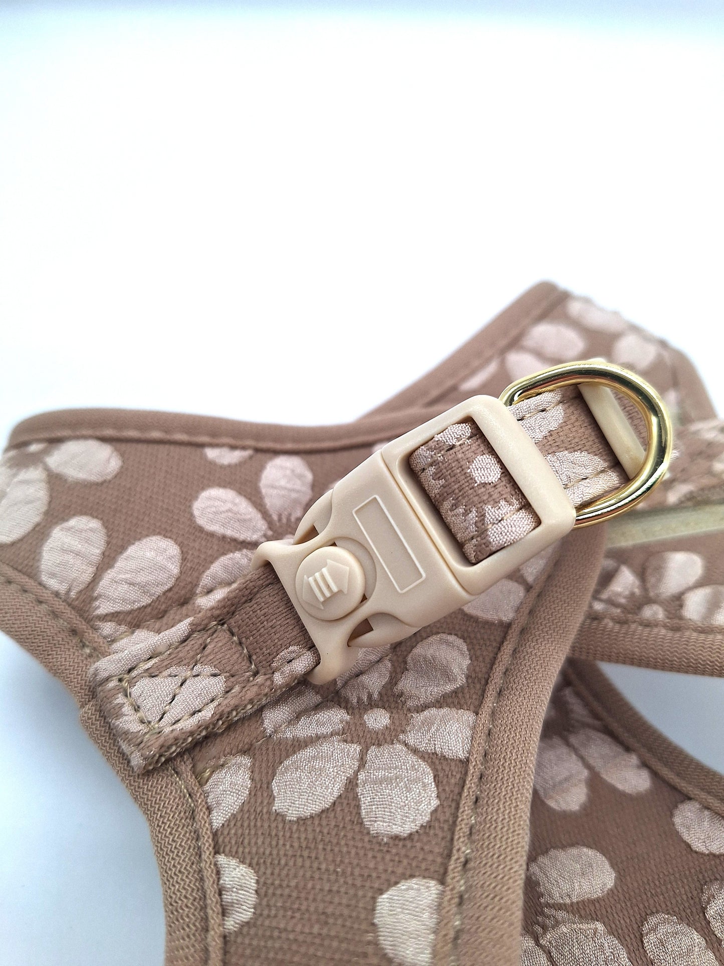 Hundegeschirr Fleur Step-In | beige