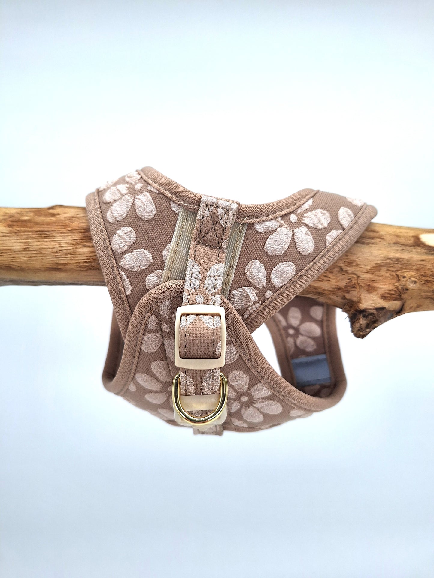 Hundegeschirr Fleur Step-In | beige