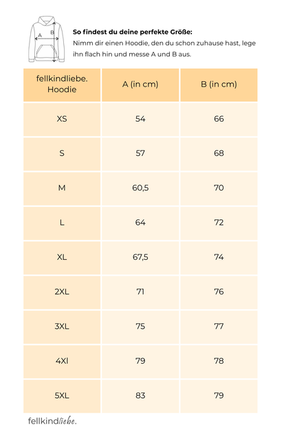 Kapuzen-Hoodie fellkindliebe. | NEU | Jetzt online kaufen bei Dogs & Lifestyle