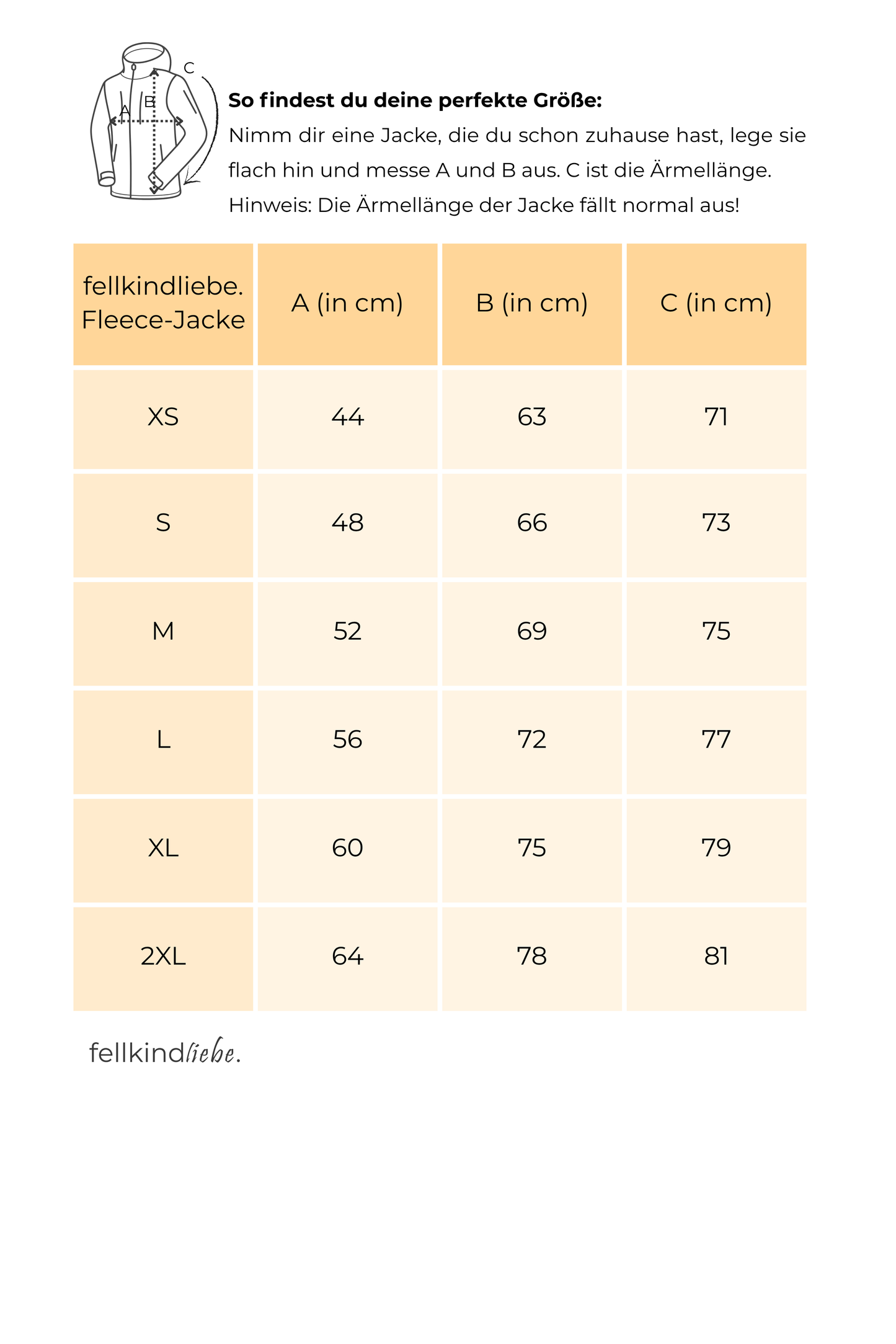 Fleece-Jacke fellkindliebe. | Schwarz