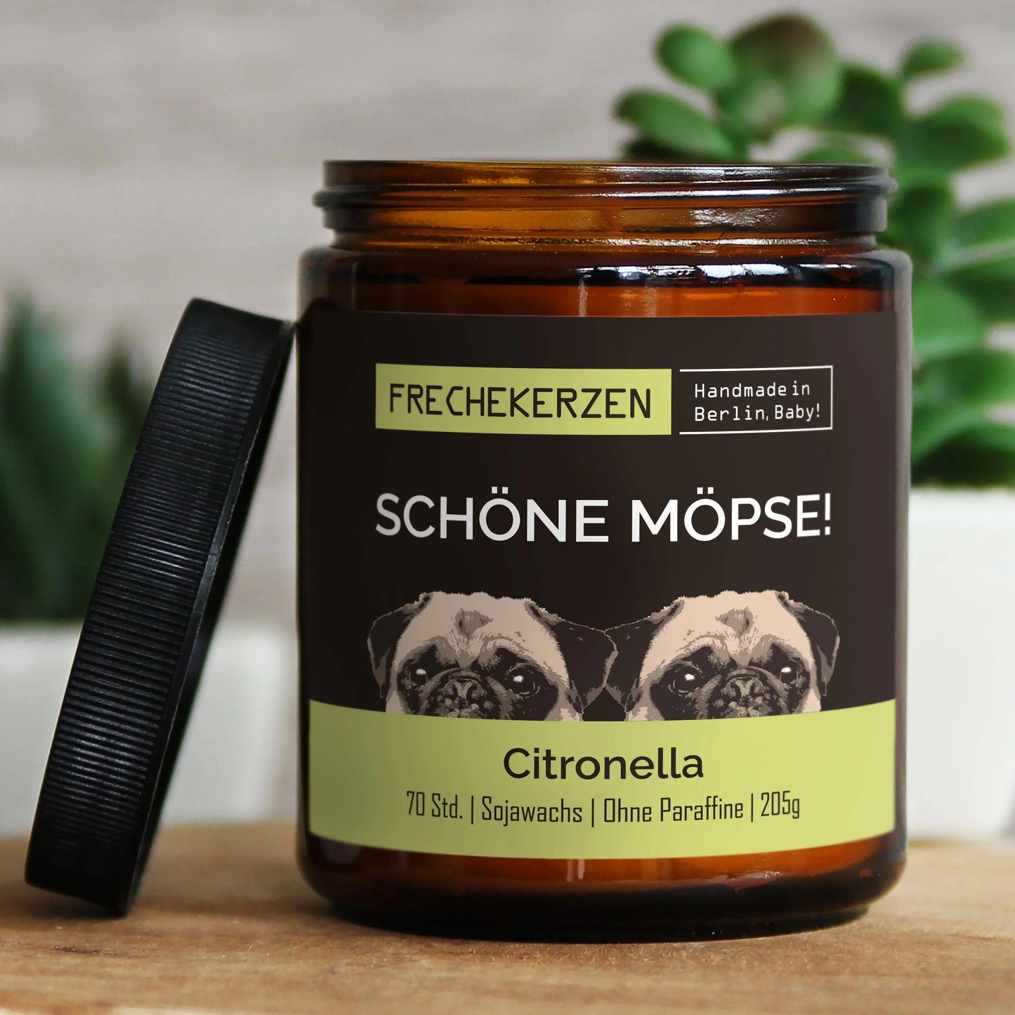 Duftkerze Soja | Schöne möpse! | Jetzt online kaufen bei Dogs & Lifestyle