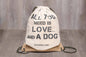 Turnbeutel | All you need is Love and a Dog | Jetzt online kaufen bei Dogs & Lifestyle