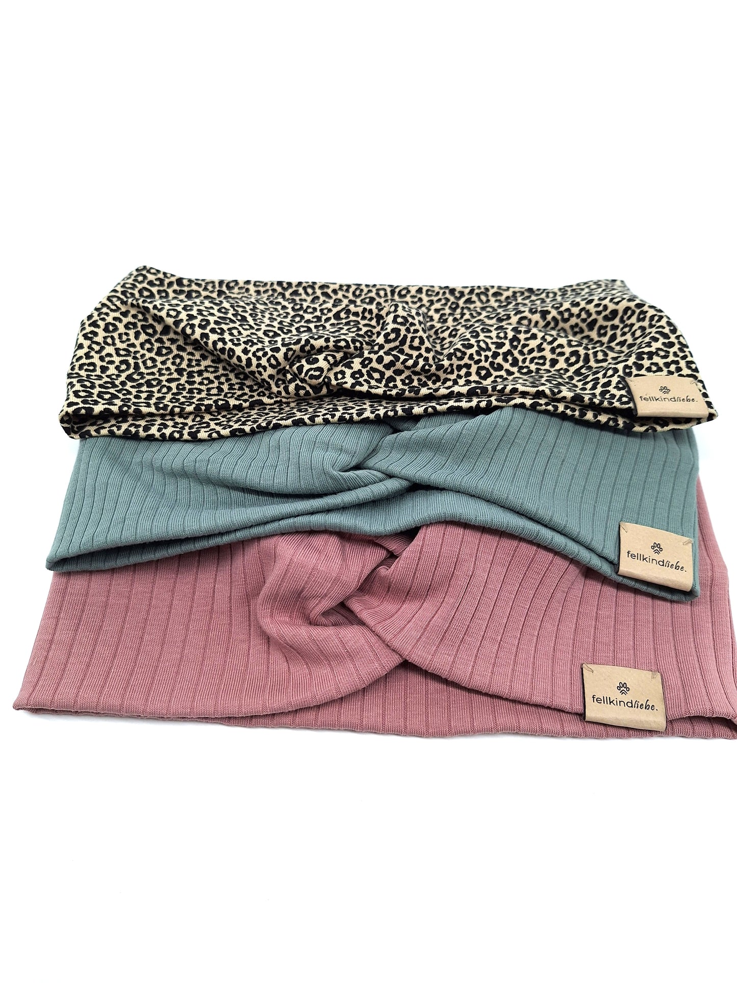 Stirnband fellkindliebe. | Altrosa