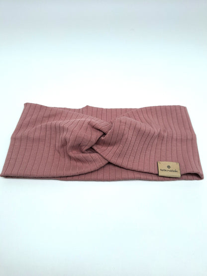 Stirnband fellkindliebe. | Altrosa