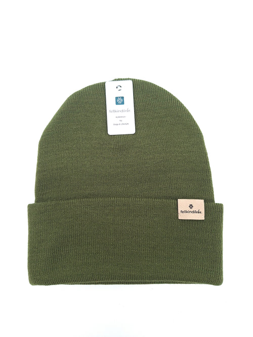 Beanie fellkindliebe. | Oliv