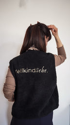 Sherpa-Weste "Light" fellkindliebe. | Schwarz