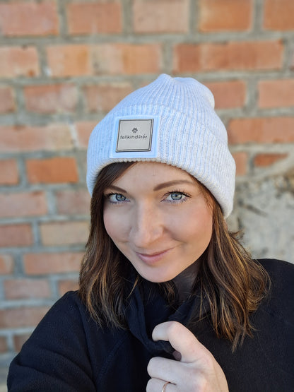Beanie fellkindliebe. | Steingrau
