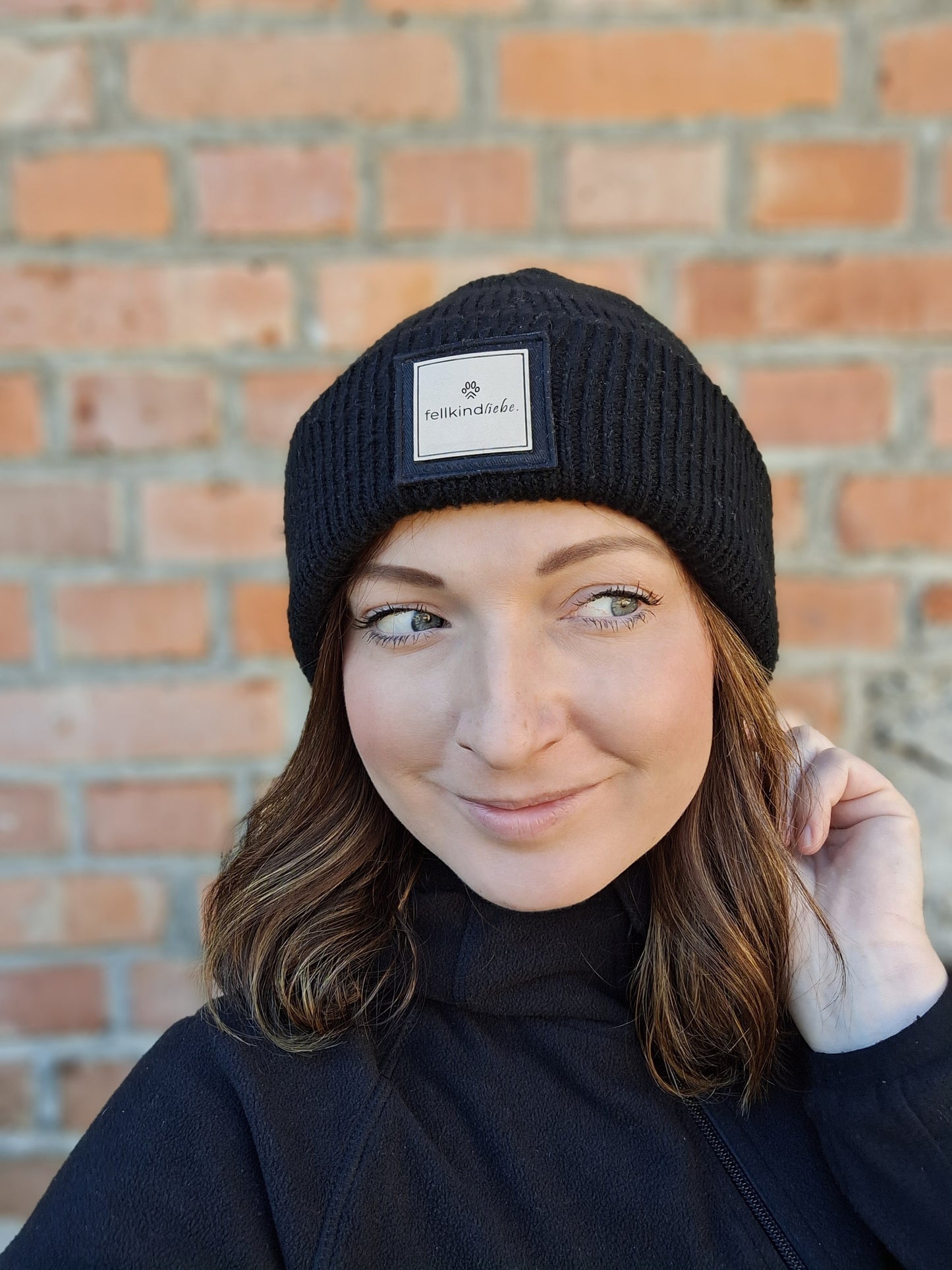 Beanie fellkindliebe. | Schwarz