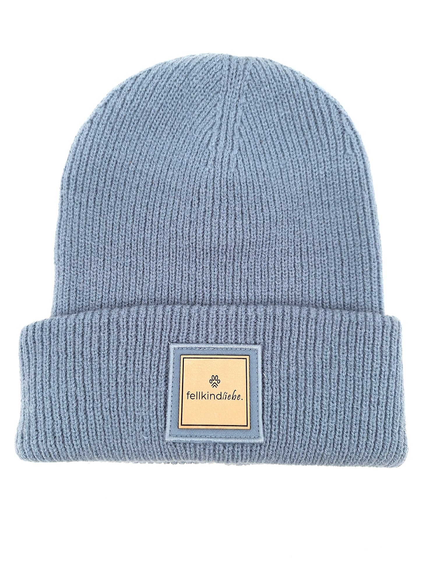 Beanie fellkindliebe. | Nebelblau
