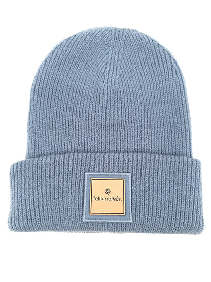 Beanie fellkindliebe. | Nebelblau