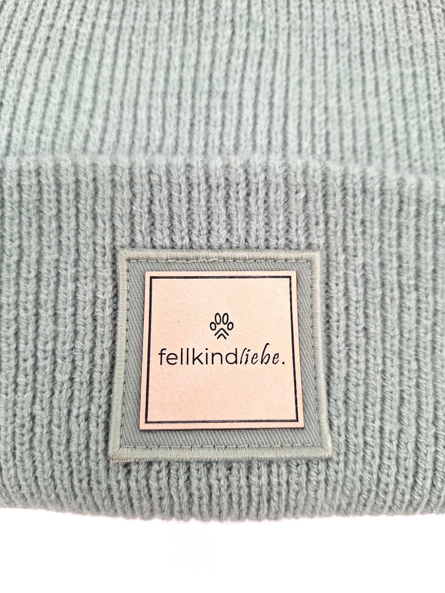 Beanie fellkindliebe. | Mintgrün