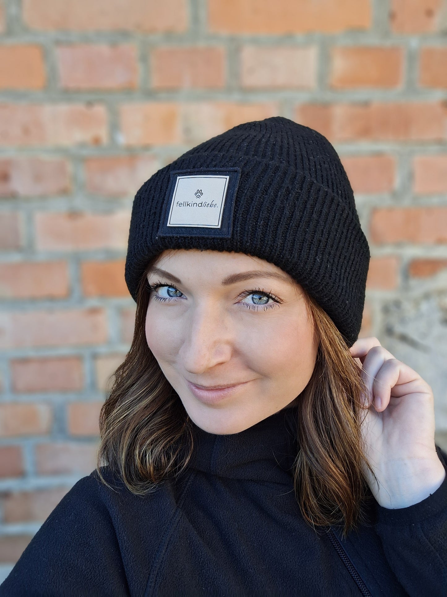 Beanie fellkindliebe. | Schwarz