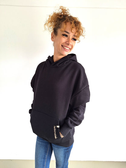 Kapuzen-Hoodie fellkindliebe. | NEU