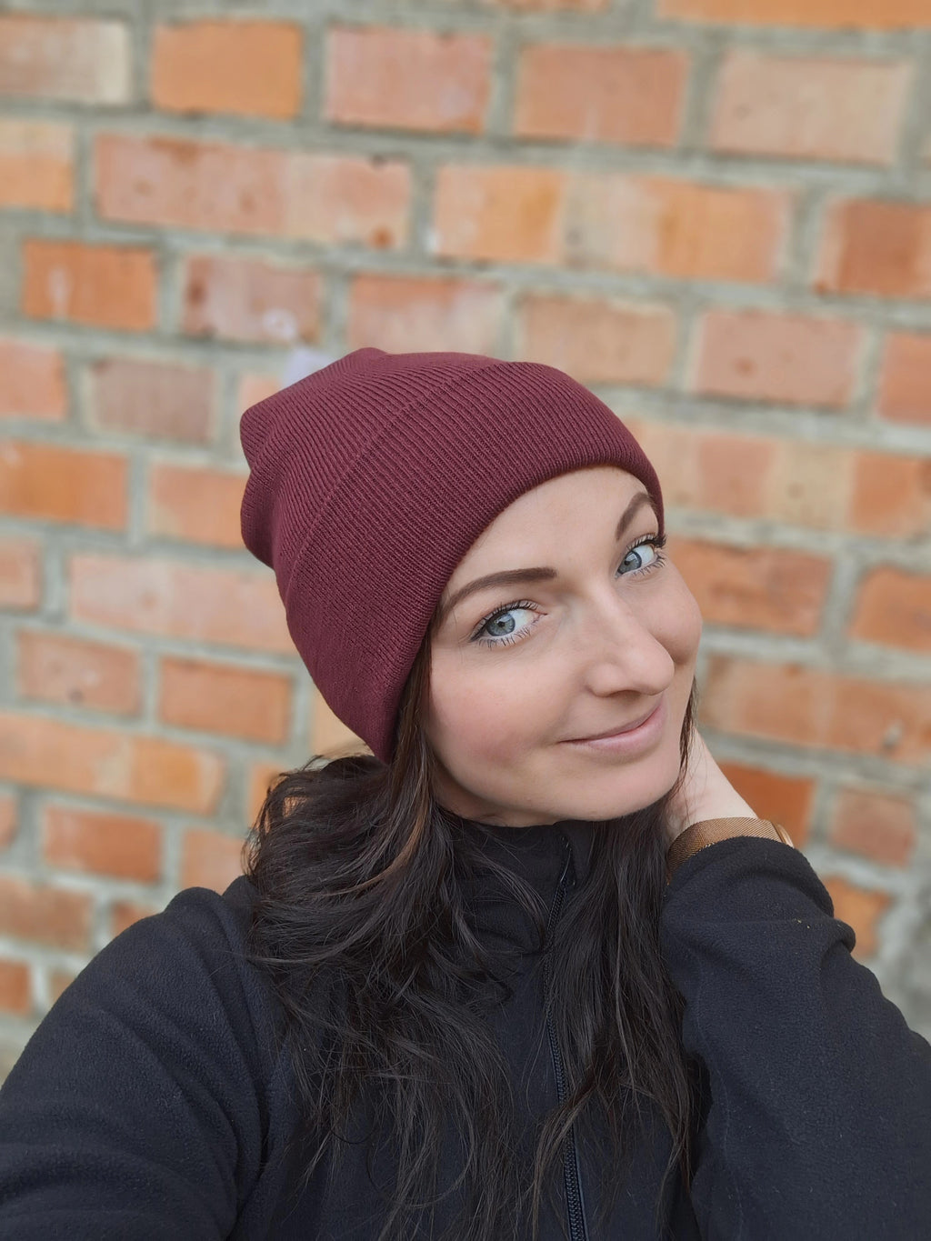 Beanie fellkindliebe. | Burgundy