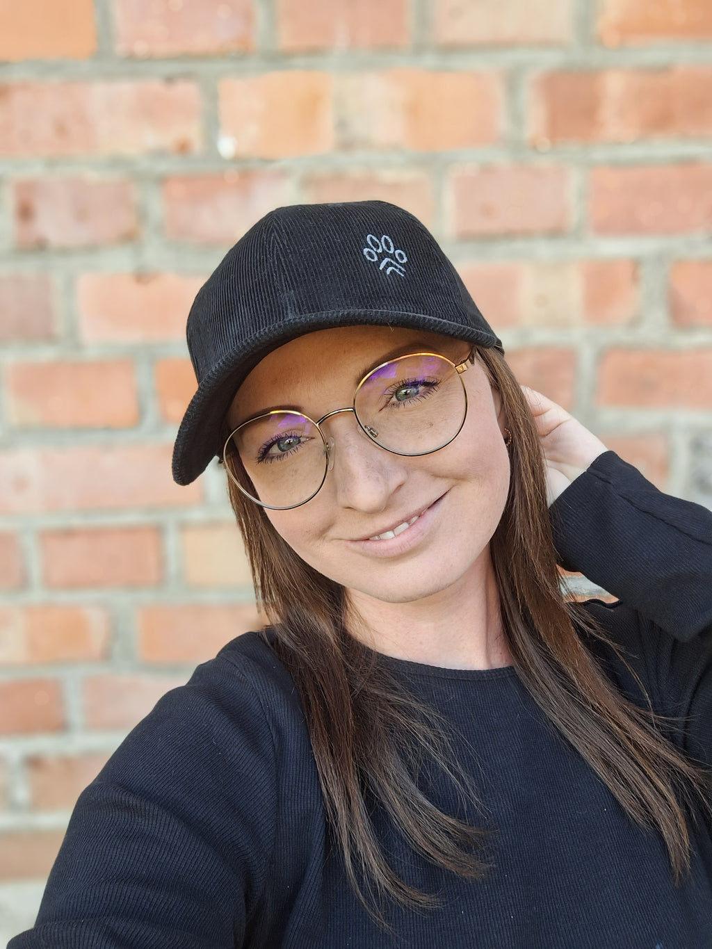 Cord Cap fellkindliebe. | Schwarz