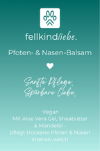 fellkindliebe. Pfoten- & Nasenbalsam | intensive Pflege für empfindliche Hundehaut
