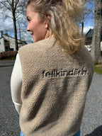 Sherpa-Weste "Light" fellkindliebe. | Sand